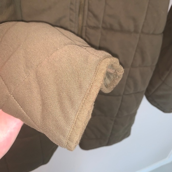 Jackson Rowe By The Way Quilted Jacket Olive Green L - Picture 9 of 13